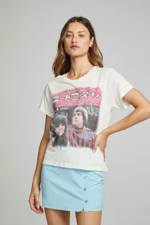 Sonny & Cher Tee - Coco Milk