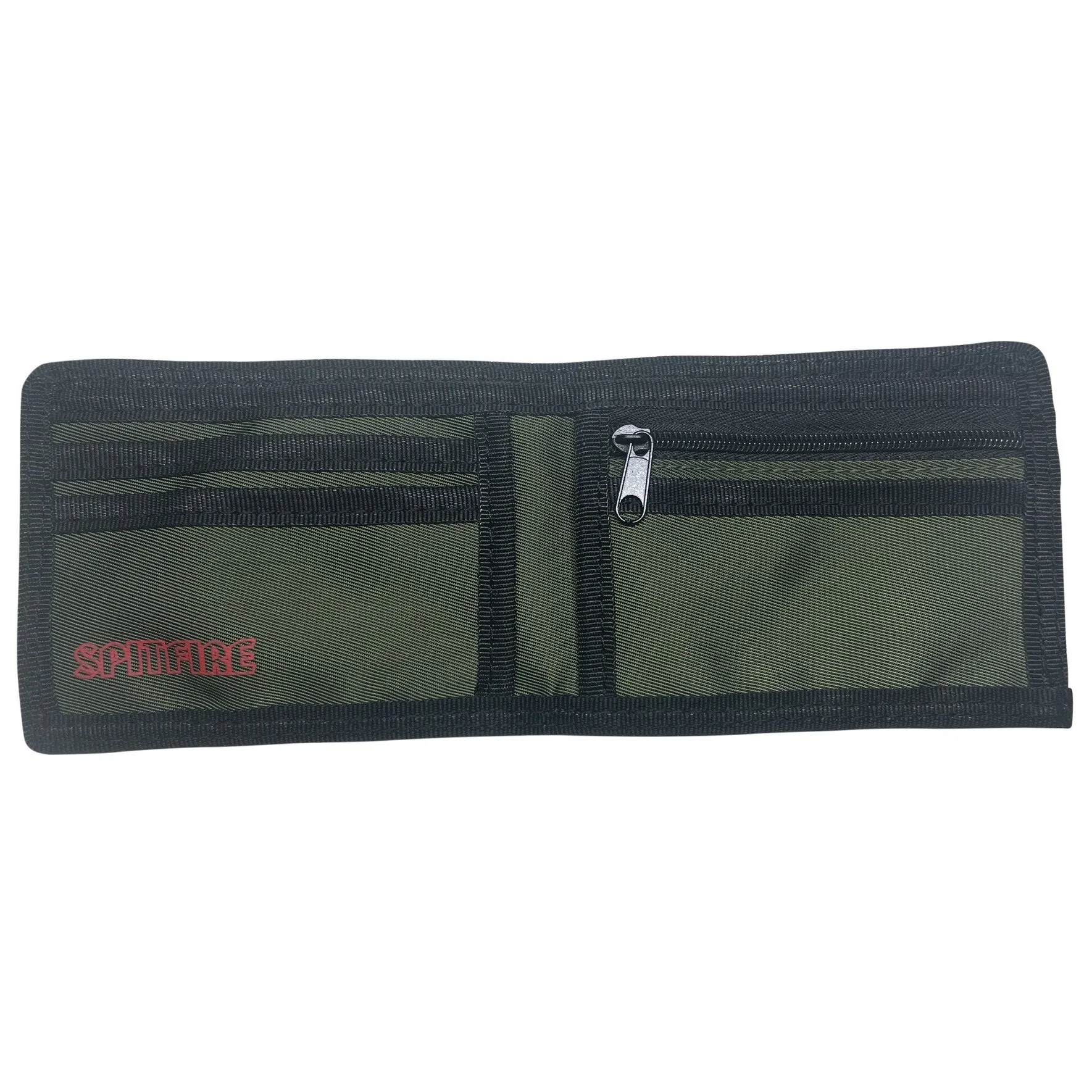 SPITFIRE OG FIREBALL BI-FOLD WALLET DARK GREEN