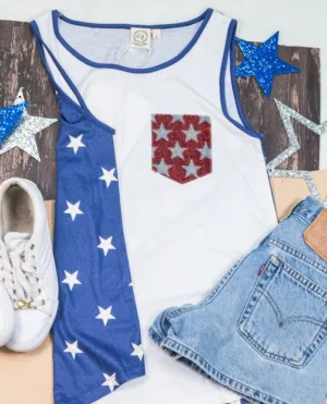 Stars and stripes tank