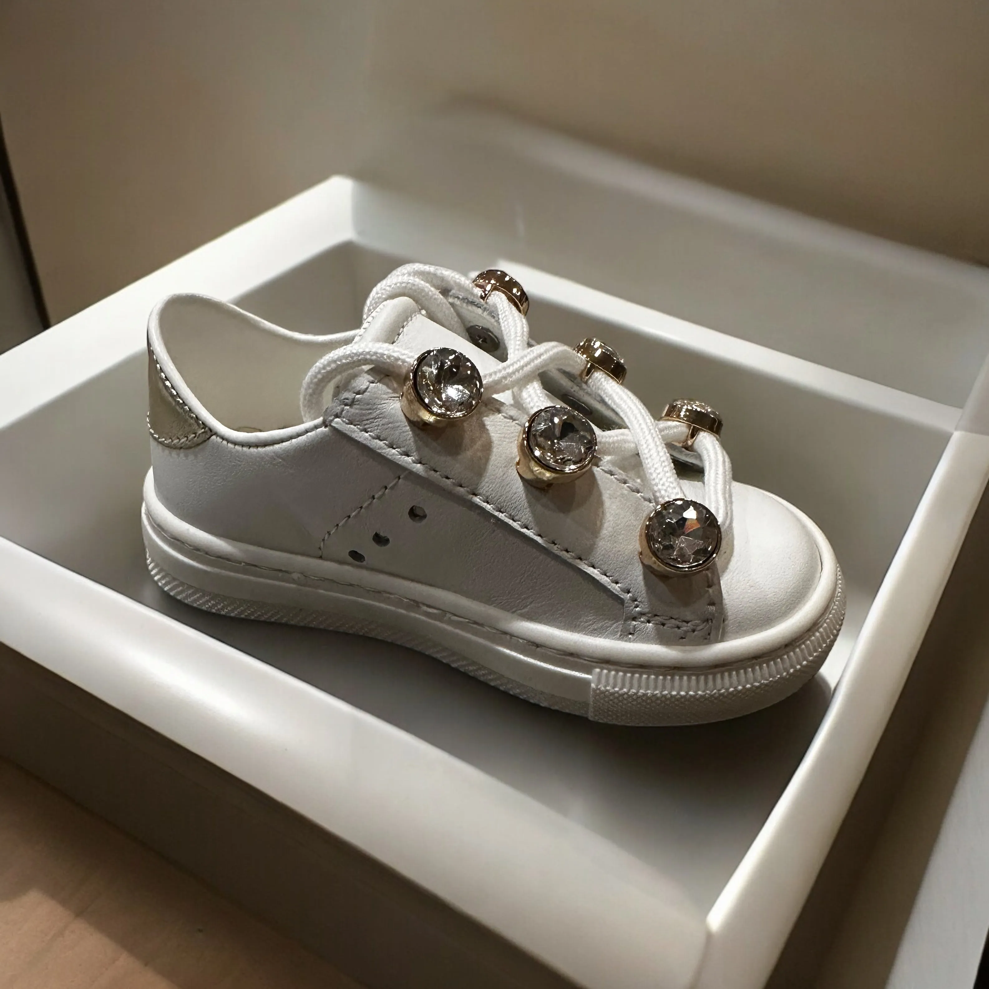 Stone Button Sneaker