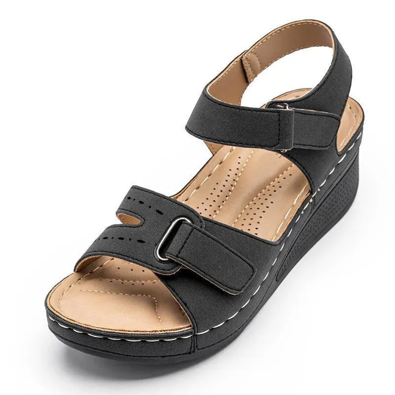 Summer Sandals Women Shoes Open Toe Women Shoe Beach Sandals Woman Wedge Walking Shoes Soft Female Footwear Sandal Women