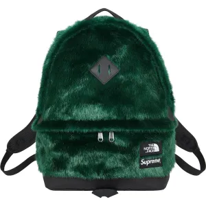 Supreme x The North Face (TNF) Faux Fur Backpack Green