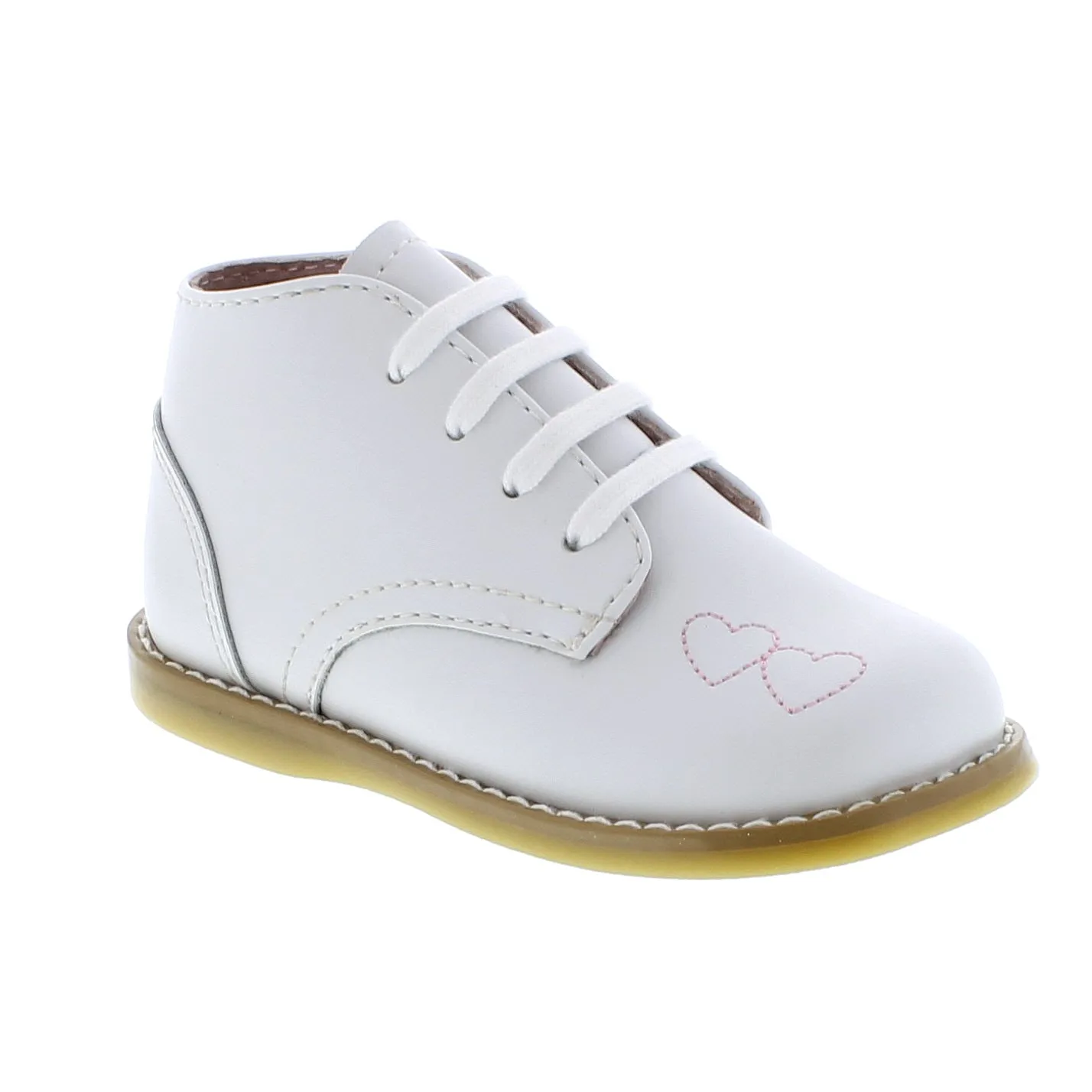 TAMMY - 7750 - White/Heart EMB