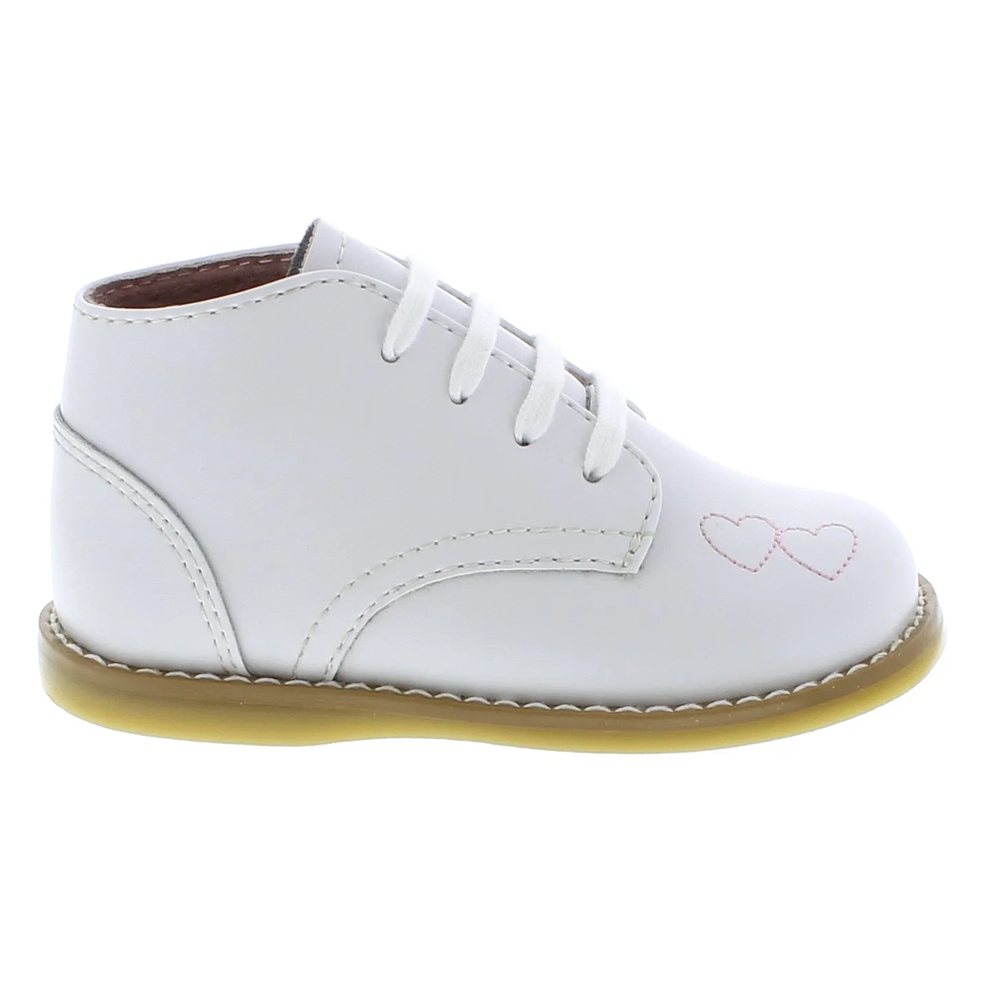 TAMMY - 7750 - White/Heart EMB