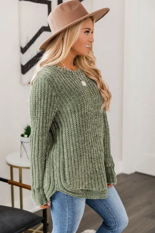 The Jesse Cable Knit Sweater