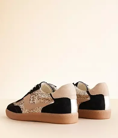 The Notice Leather Sparkle Sneaker