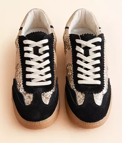 The Notice Leather Sparkle Sneaker