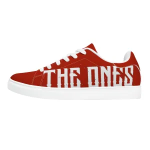 The Ones - Red | Low Top Customized | Shoe Zero