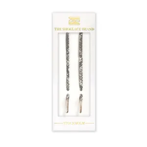 The Shoelace Brand - Grey Kingsnake Shoelaces (120cm)