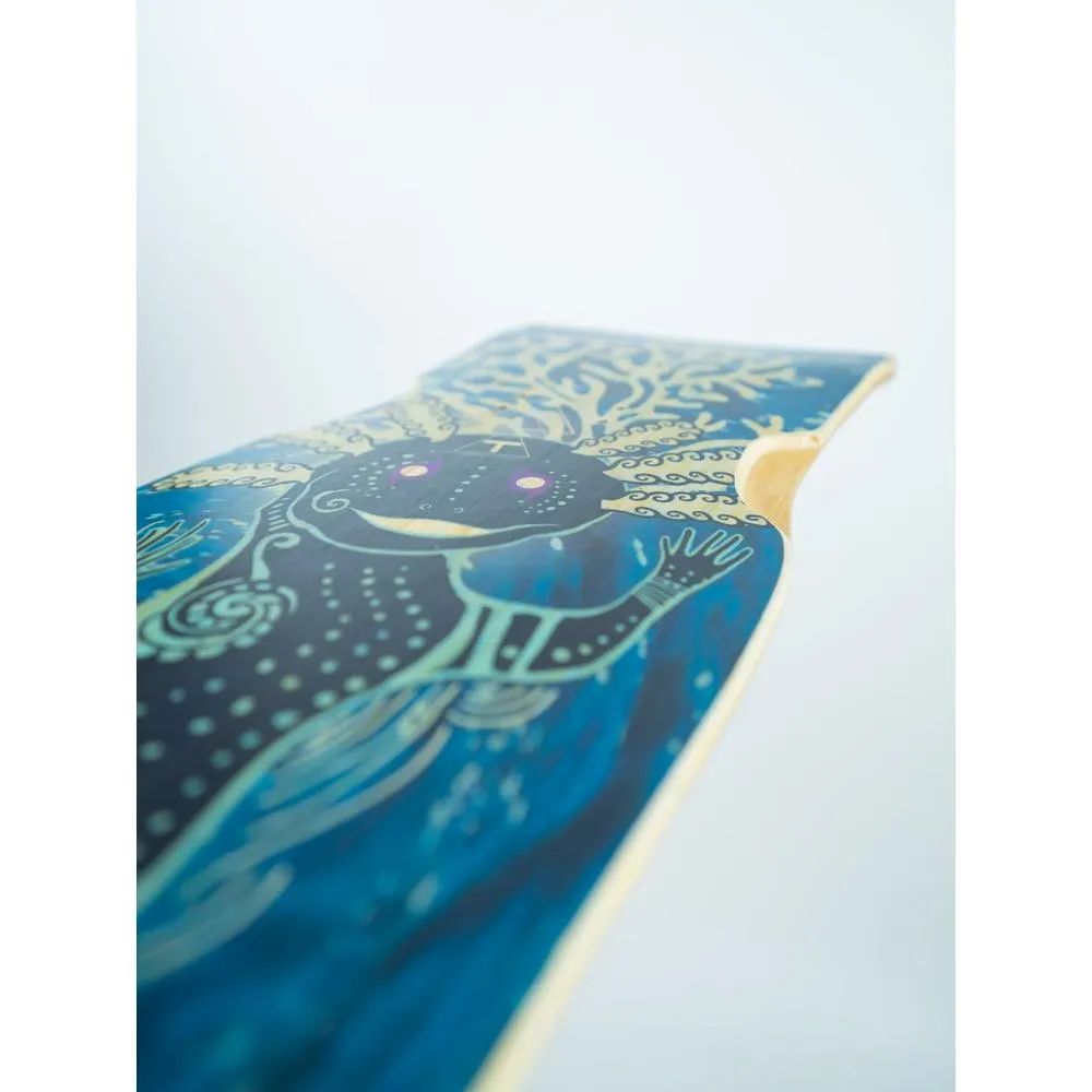 Timber Axolotl 41" Freestyle Dancing Longboard Deck