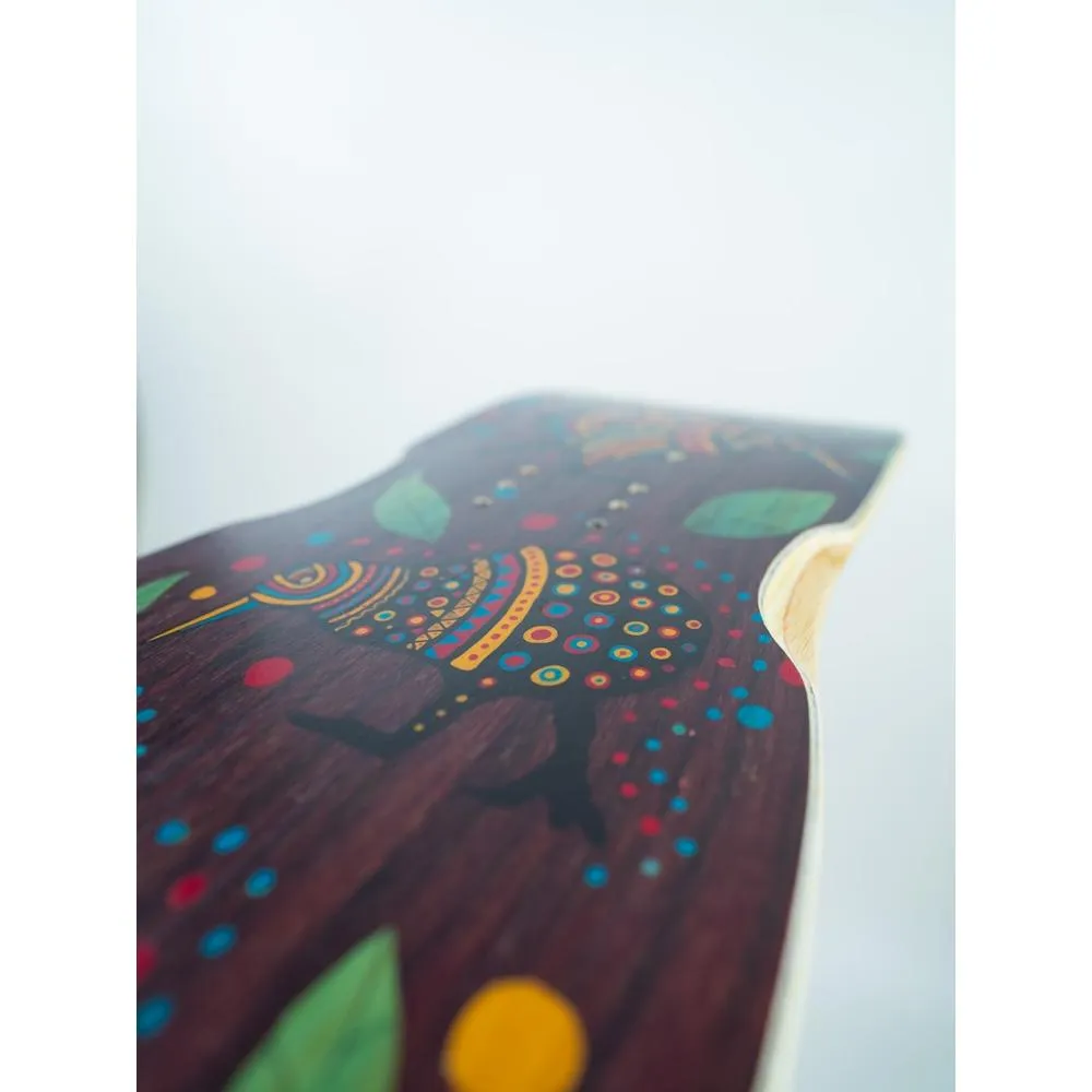 Timber Kiwi 46" Dancing Freestyle Longboard Deck - Flex-3