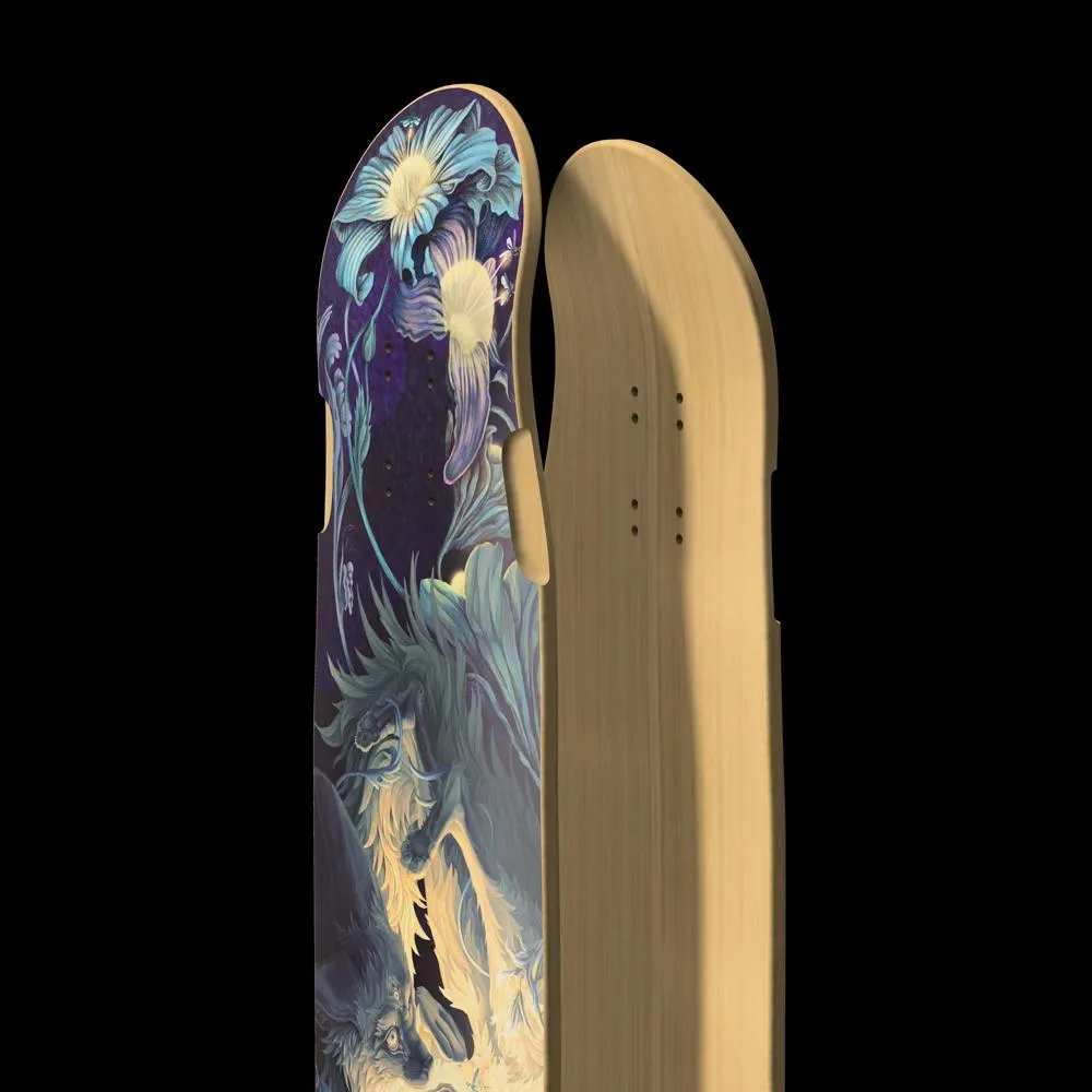 Timber Zorro Chilote 40" Freestyle Longboard Deck