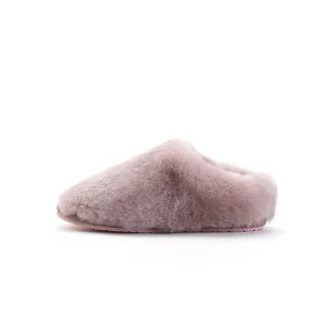 Top Quality Natural Sheepskin Fur Slippers - Genuine Wool Lining & Rubber Outsole