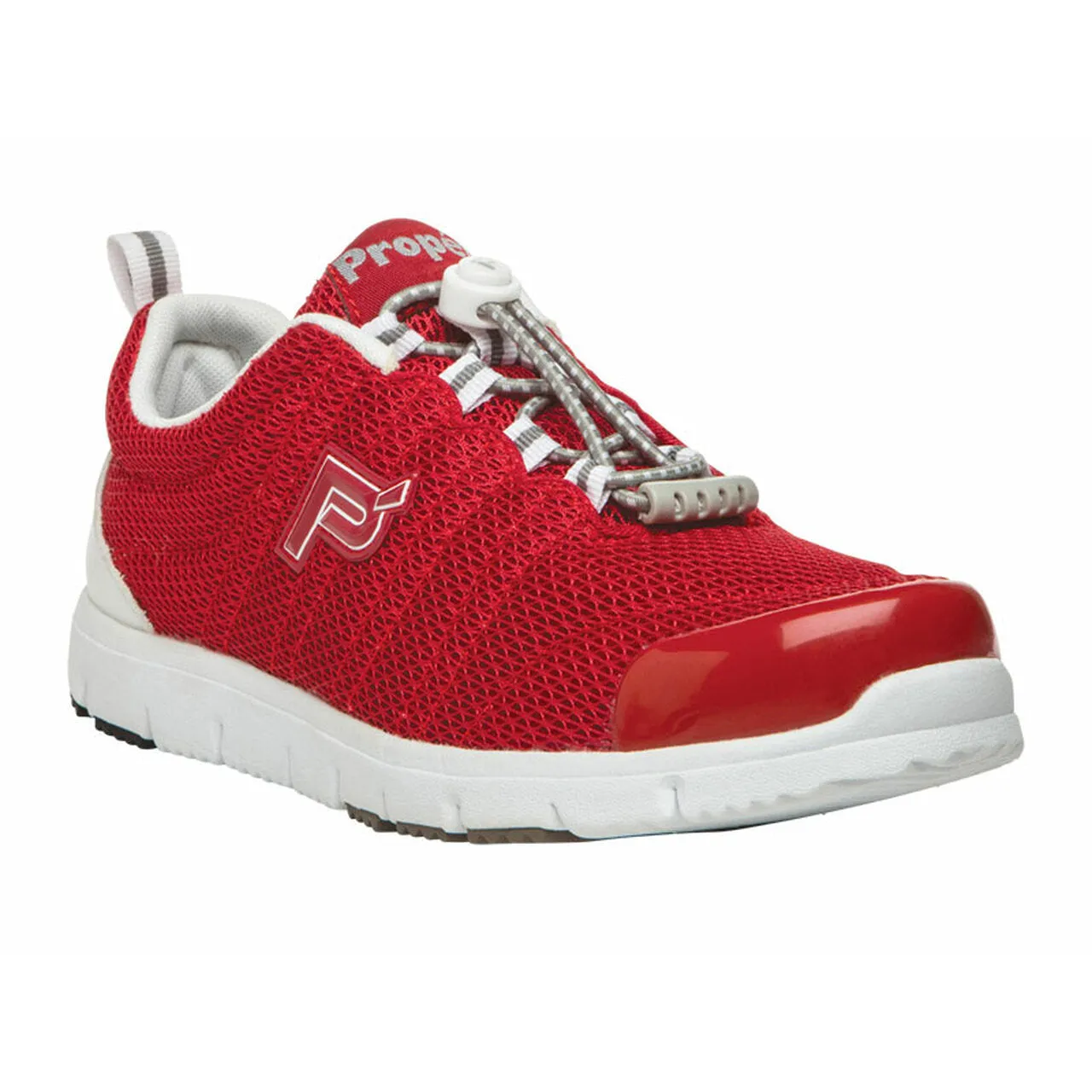 Travel Walker II Red Mesh Walking Shoes