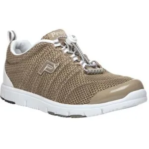 Travel Walker Taupe Mesh Walking Shoes