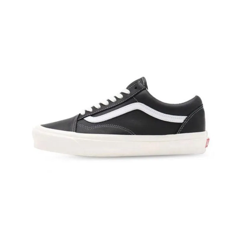 Vans Old Skool 36 Deluxe Anaheim Factory Leather Black White