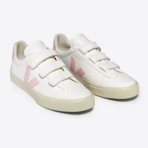 Veja Recife Leather Sneakers - White Petale