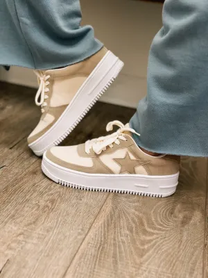 Viva 3 Taupe Sneakers