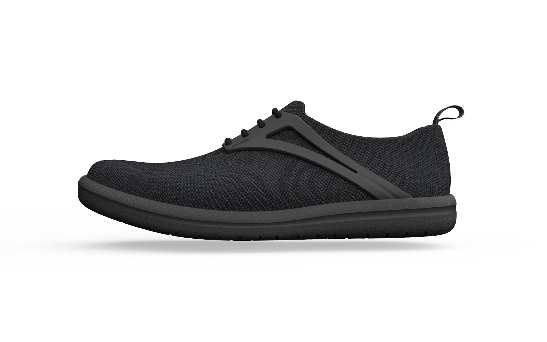 Wide Urban Flex Sneakers - Black