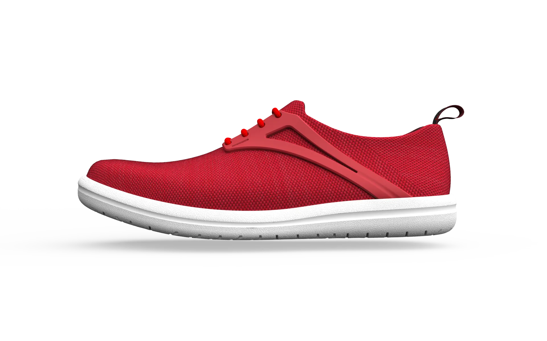 Wide Urban Flex Sneakers - Red