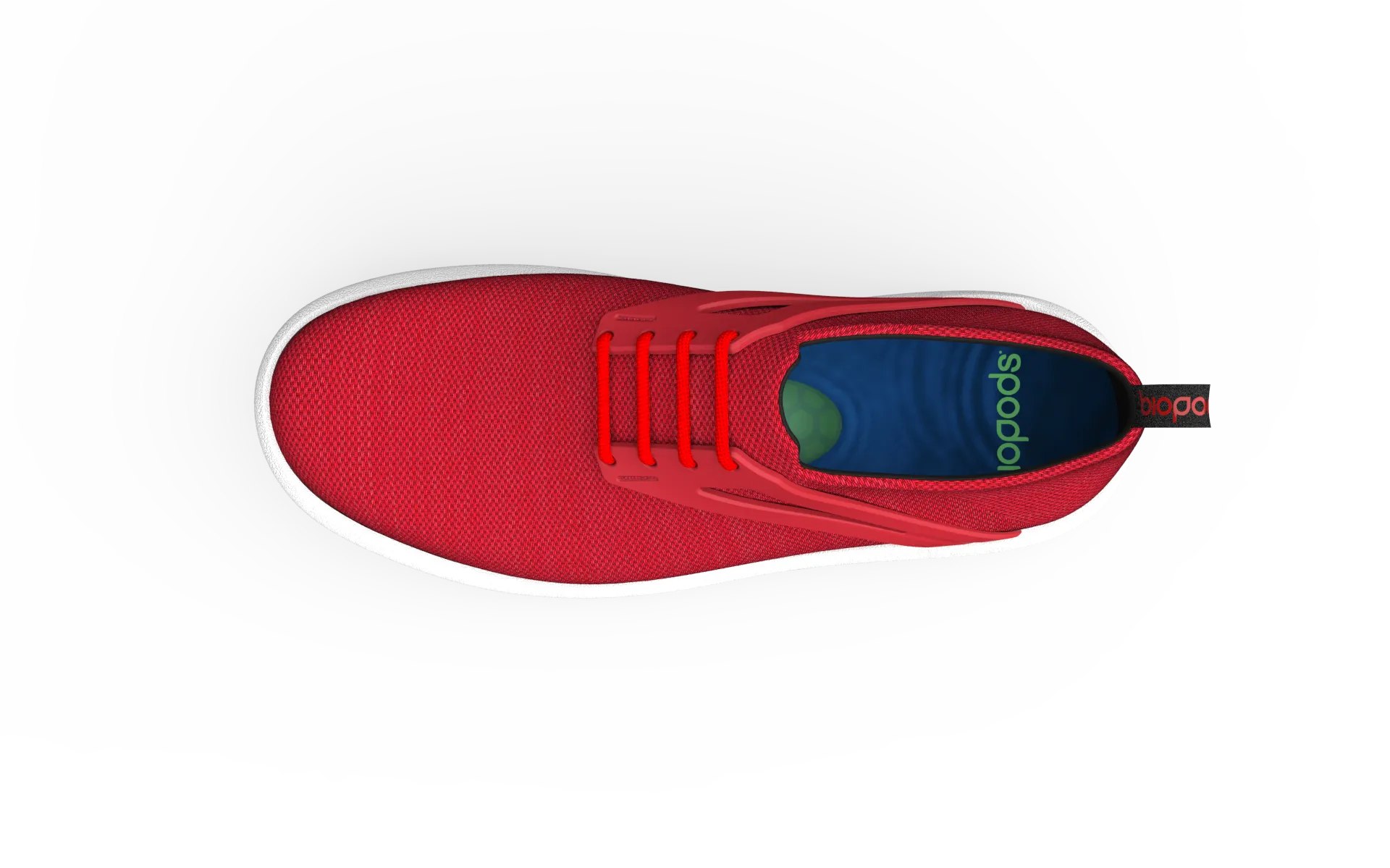 Wide Urban Flex Sneakers - Red