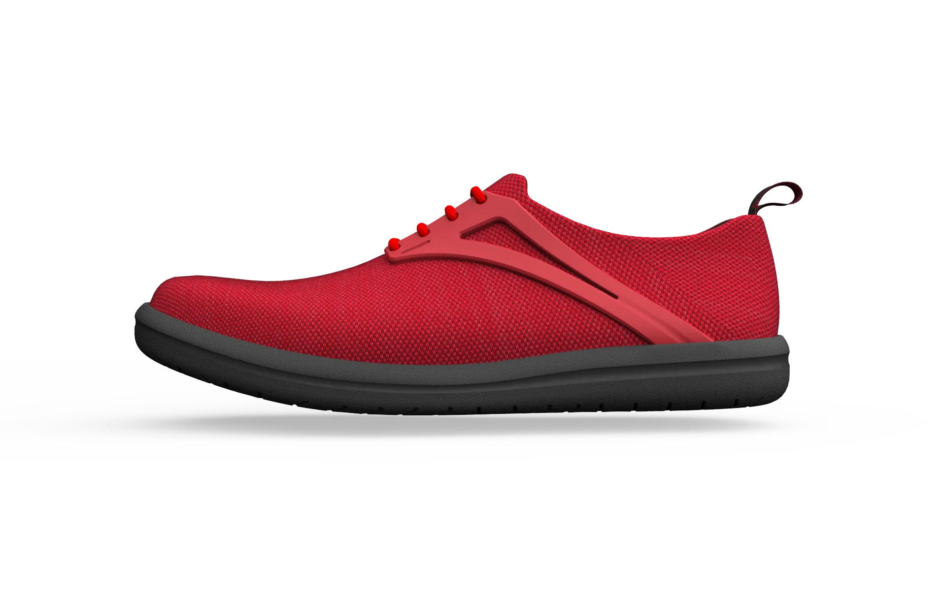 Wide Urban Flex Sneakers - Red