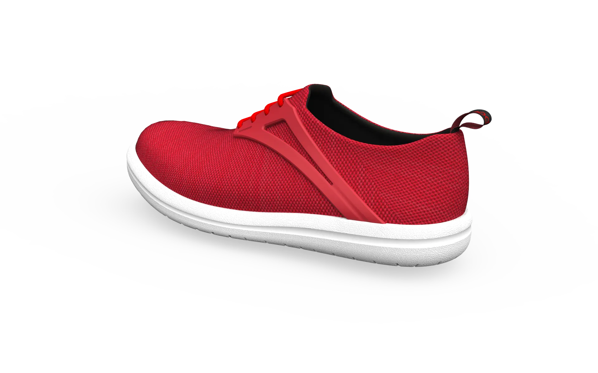 Wide Urban Flex Sneakers - Red