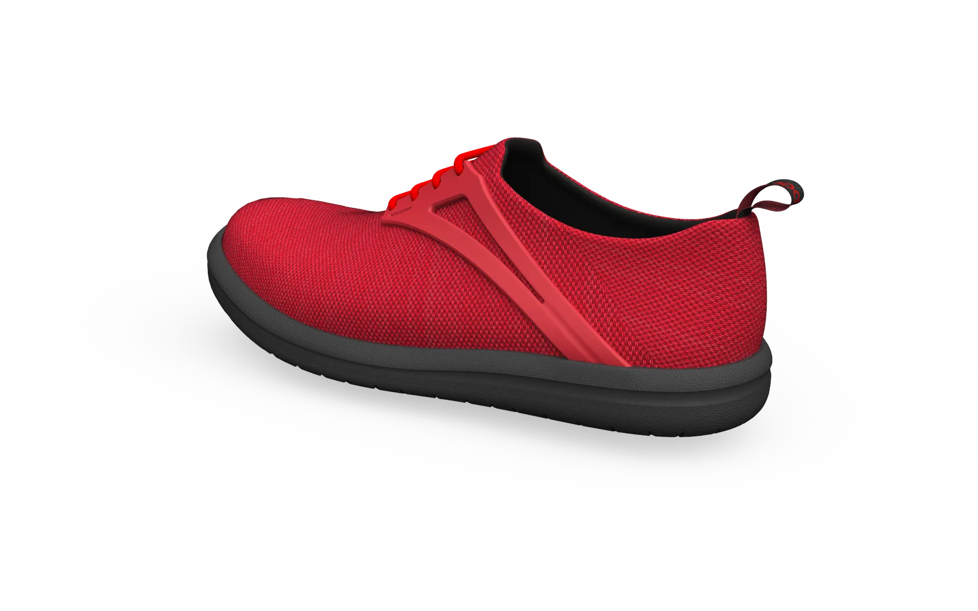 Wide Urban Flex Sneakers - Red