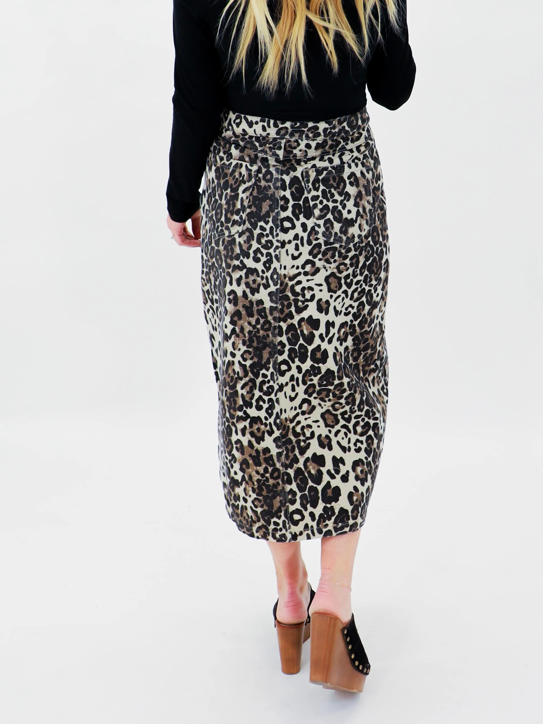 Wild Thing In Leopard Skirt