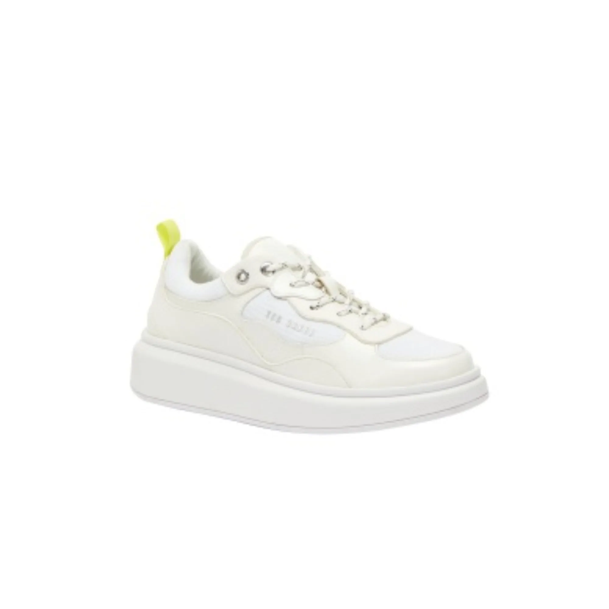 Women Arellia-Platform Sole Trainer - White