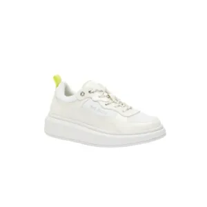 Women Arellia-Platform Sole Trainer - White