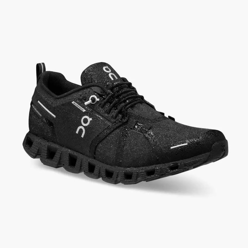 Women's Cloud 5 Waterproof - All Black- Regular (B)