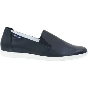 Women's Mephisto Korie Navy Silk Leather