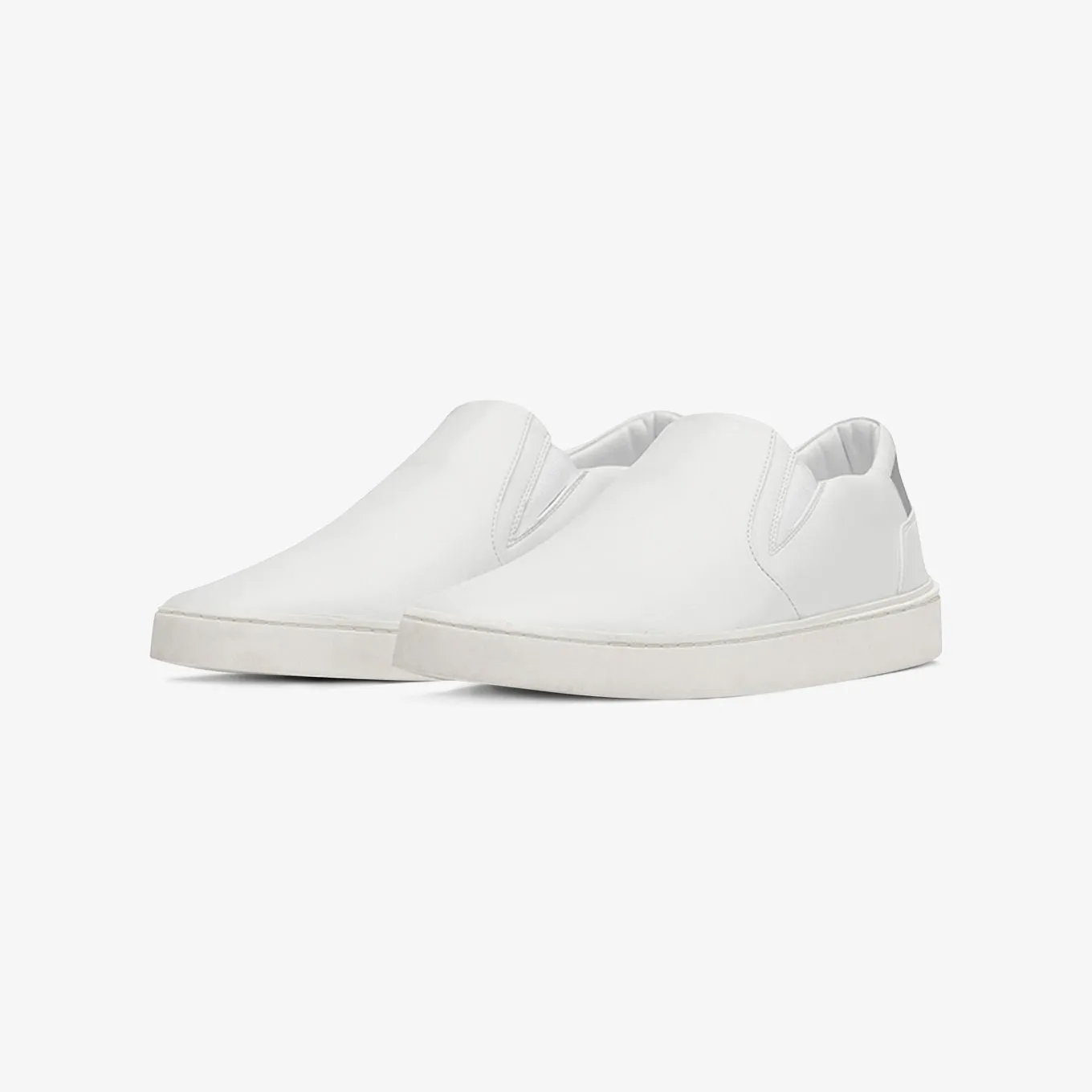 Women's Slip On | White-Grey